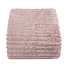 Cobertor King 100% Poliéster Premier Canelado Havan Casa - Rosa Pálido