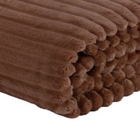 Cobertor King 100% Poliéster Premier Canelado Havan Casa - Taupe Atemporal