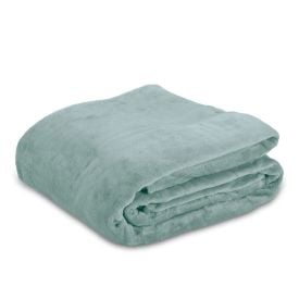 Cobertor King Premier Liso 100% Poliéster Havan Casa - Verde Capri