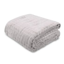 Cobertor King Requinte Sherpa Color Havan Casa - Ice