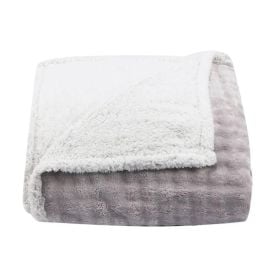 Cobertor King Requinte Sherpa Havan Casa - Ice