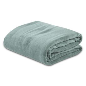 Cobertor Casal Microfibra Liso Paris Havan Casa - Verde Inglês