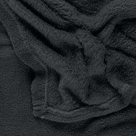 Cobertor Casal Microfibra Liso Paris Havan Casa - Carbono