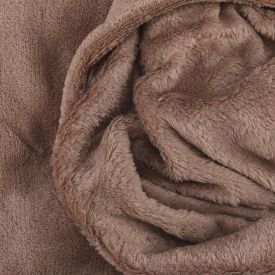 Cobertor Casal Microfibra Liso Paris Havan Casa - Taupe