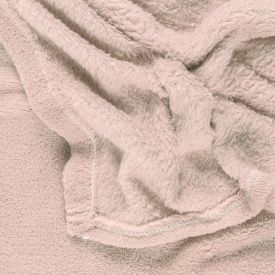 Cobertor Casal Microfibra Liso Paris Havan Casa - Rosa Pálido