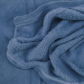 Cobertor Casal Microfibra Liso Paris Havan Casa - Azul Névoa