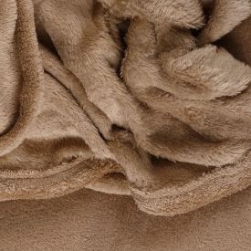 Cobertor Casal Microfibra Liso Paris Havan Casa - Bege