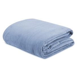 Cobertor Queen Microfibra Liso Paris Havan Casa 1 Pç - Azul