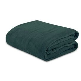 Cobertor Queen Microfibra Liso Paris Havan Casa 1 Pç - Verde Botanico