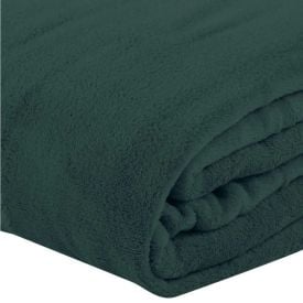 Cobertor Queen Microfibra Liso Paris Havan Casa 1 Pç - Verde Botanico