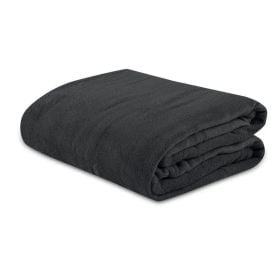 Cobertor Queen Microfibra Liso Paris Havan Casa 1 Pç - Carbono