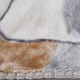 Cobertor Para Bebê 100% Poliéster Rachel Havan Baby - Safari