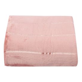 Cobertor Queen 100% Poliéster Elegance Havan Casa - Laranja