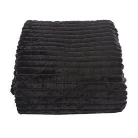 Cobertor Queen 100% Poliéster Premier Canelado Havan Casa - Carbono