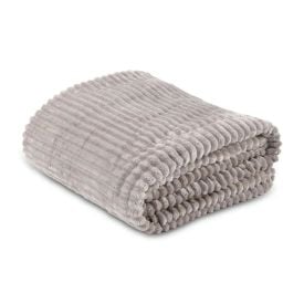 Cobertor Queen Montreal 100% Poliéster Havan Casa - Cinza Ice