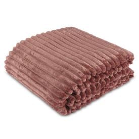 Cobertor Queen Premier Canelado Havan Casa - Rosa