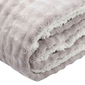 Cobertor Queen Requinte Sherpa Havan Casa - Ice