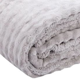 Cobertor Requinte Sherpa Color Queen Havan Casa - Ice