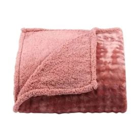 Cobertor Requinte Sherpa Color Queen Havan Casa - Argila