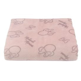 Cobertor Solteiro 100% Poliéster Disney - Minnie Laços