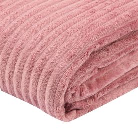 Cobertor Solteiro Montreal 100% Poliéster Havan Casa - Rosa