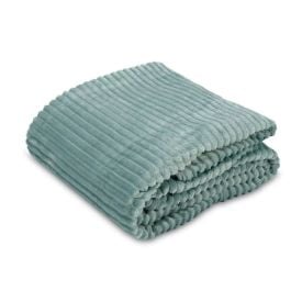 Cobertor Solteiro Montreal 100% Poliéster Havan Casa - Verde Capri