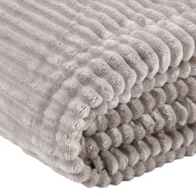 Cobertor Solteiro Montreal 100% Poliéster Havan Casa - Cinza Ice