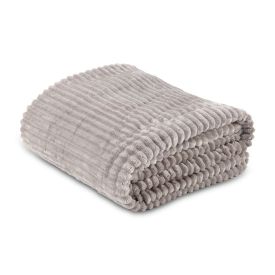 Cobertor Solteiro Montreal Havan Casa - Cinza Ice