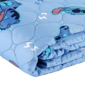 Cobre Leito Solteiro Disney Hedrons 1 Pç - Stitch Nope