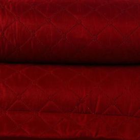 Kit Colcha King 100% Poliéster Lisa Versalhes Havan Casa 3 Peças - Bloodstone