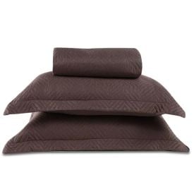 Kit Colcha King 100% Poliéster Lisa Versalhes Havan Casa 3 pçs - Cabocla