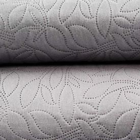 Kit Colcha King Lisa Versalhes Havan Casa 3 pçs  - Cinza 16-3850