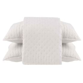 Colcha King 3Pçs Lisa Elegance - White