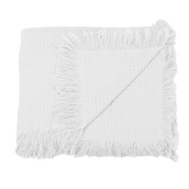 Colcha King In Design com Franja Buddmeyer - Branco