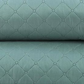 Kit Colcha Solteiro 100% Poliéster Versalhes Havan Casa 2 Peças - Verde