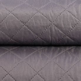 Kit Colcha Solteiro 100% Poliéster Versalhes Havan Casa 2 Peças - Cinza Urbano