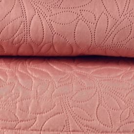 Kit Colcha Solteiro 100% Poliéster Versalhes Havan Casa 2 Peças - Rosa