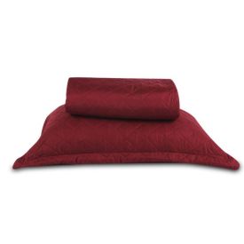Kit Colcha Solteiro Lisa Versalhes Havan Casa 2 pçs - Bloodstone