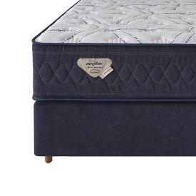 Colchão Solteiro High Density 88Cmx1,88 m Ecoflex - Azul Marinho