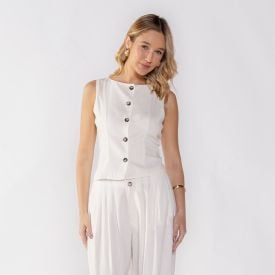 Colete Feminino Alongado Patricia Foster