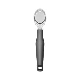 Colher De Sorvete Em Inox - Cinza