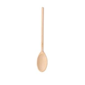 Colher Oval De Madeira Stolf 32Cm - Natural