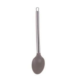 Colher Silicone Havan Casa Com Cabo Inox 33Cm - Cinza