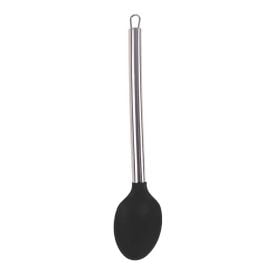 Colher Silicone Havan Casa Com Cabo Inox 33Cm - Preto