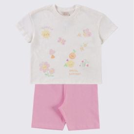 Conjunto Infantil Menina 1 a 3 Anos Yoyo Kids
