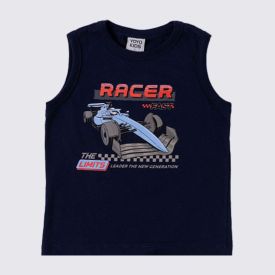 Conjunto Infantil Menino 1 a 3 Anos Yoyo Kids Marinho/Azul Provence