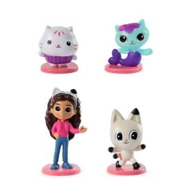 Conjunto 4 Mini Figuras Gabby's Dollhouse Sunny Brinquedos