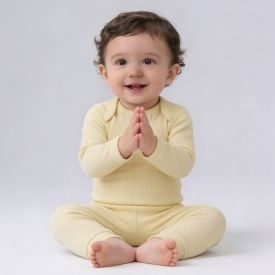 Conjunto Bebê Body Manga Longa e Calça Yoyo Baby