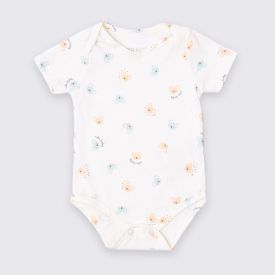 Conjunto Bebê Jardineira e Body Coala Yoyo Baby Azul Turquesa Listrado