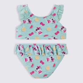 Conjunto Biquíni Infantil Hello Kitty 4 a 10 Anos Sanrio